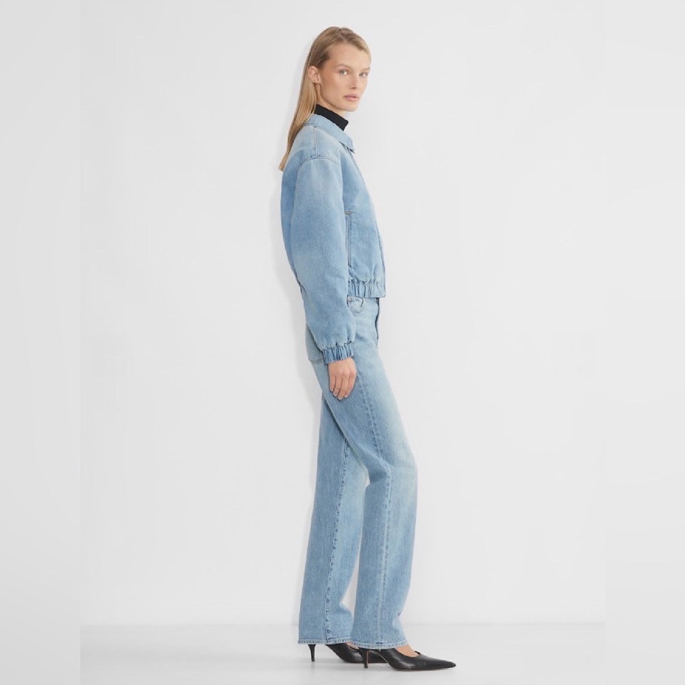 Aritzia Denim Forum The 90's Sculpt Mid-rise Straight Jean | Size 26 - Picture 4 of 14